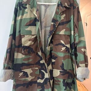 Camouflage Military Jacket